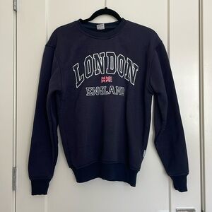 Navy London Crewneck